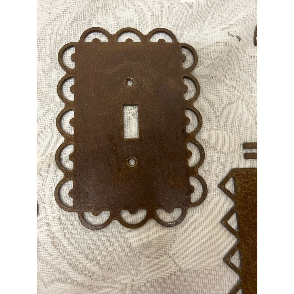 KOKOPELLI UNIQUE Light Switch Plates‎ and Outlet Covers Custom Handmade  Brass